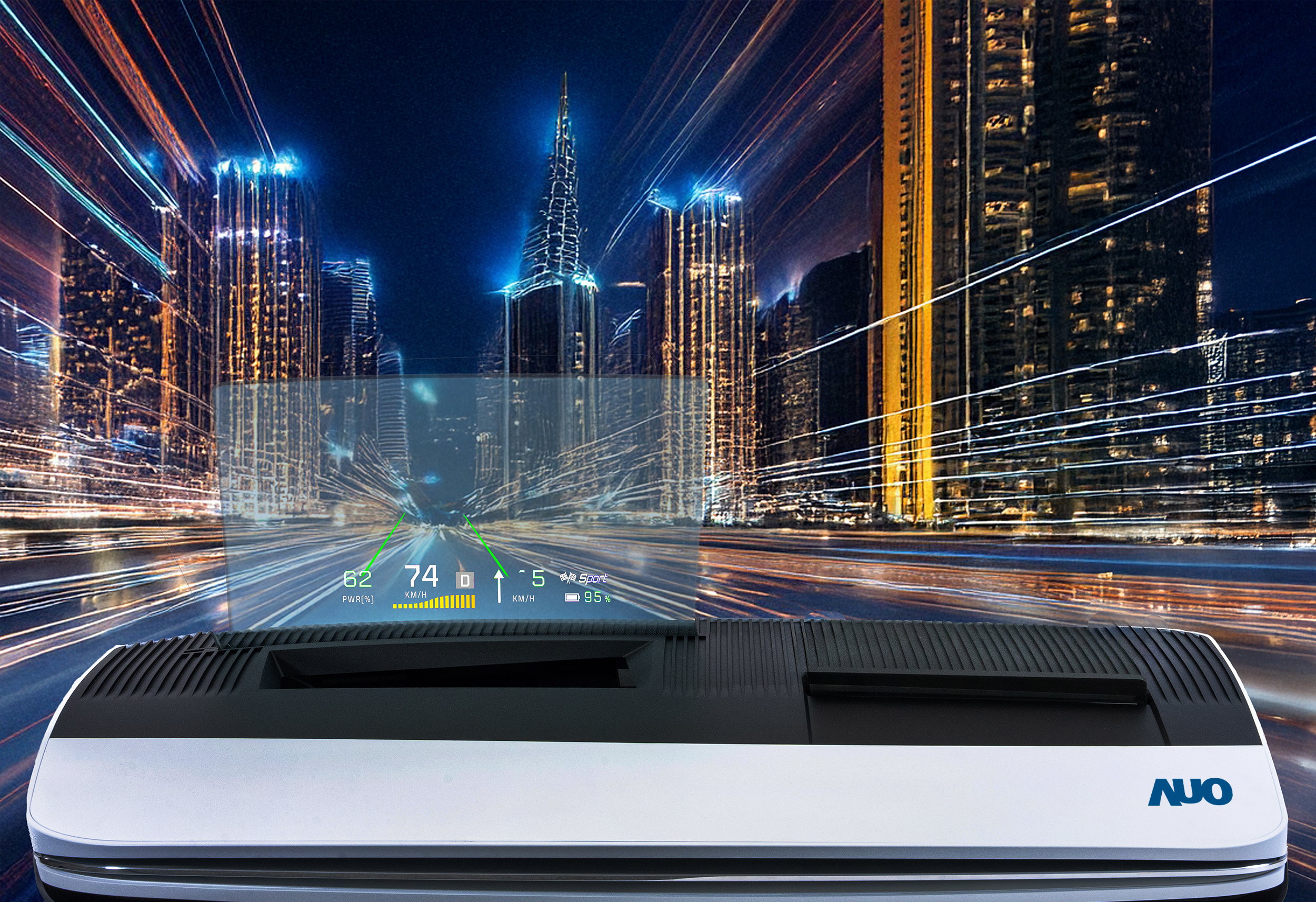 友達推出13吋Micro LED抬頭顯示器，提供高入眼亮度、高色彩飽和度的顯示品質，在陽光下或黑暗中都清晰可見，並利用Micro LED模組體積小的優勢，解決車用空間有限的痛點